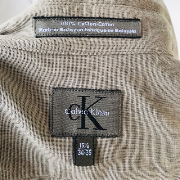 Men’s Calvin Klein Dress Shirt - Picture 4 of 4